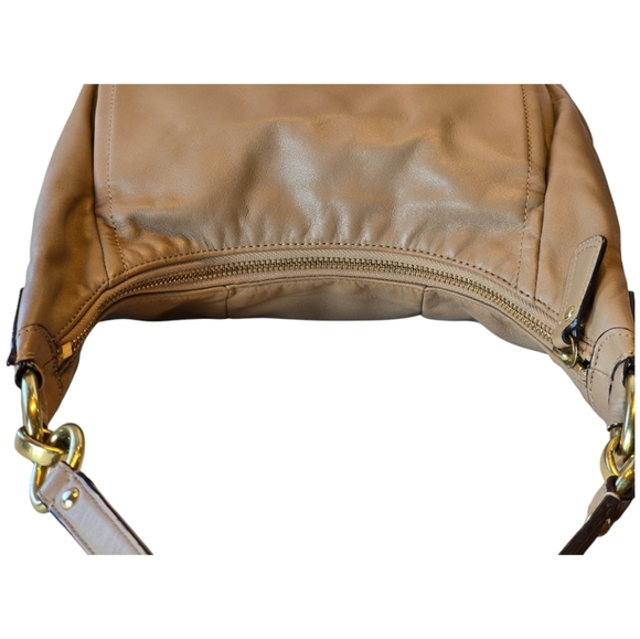 Coach Kristin Tan Leather Hobo Crossbody Shoulderbag - Picture 5 of 16